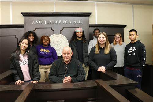 Mark Jensen and his students