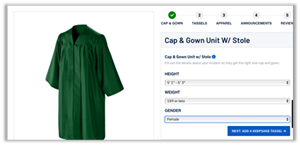 Gown Selection