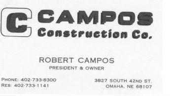 Campos business card