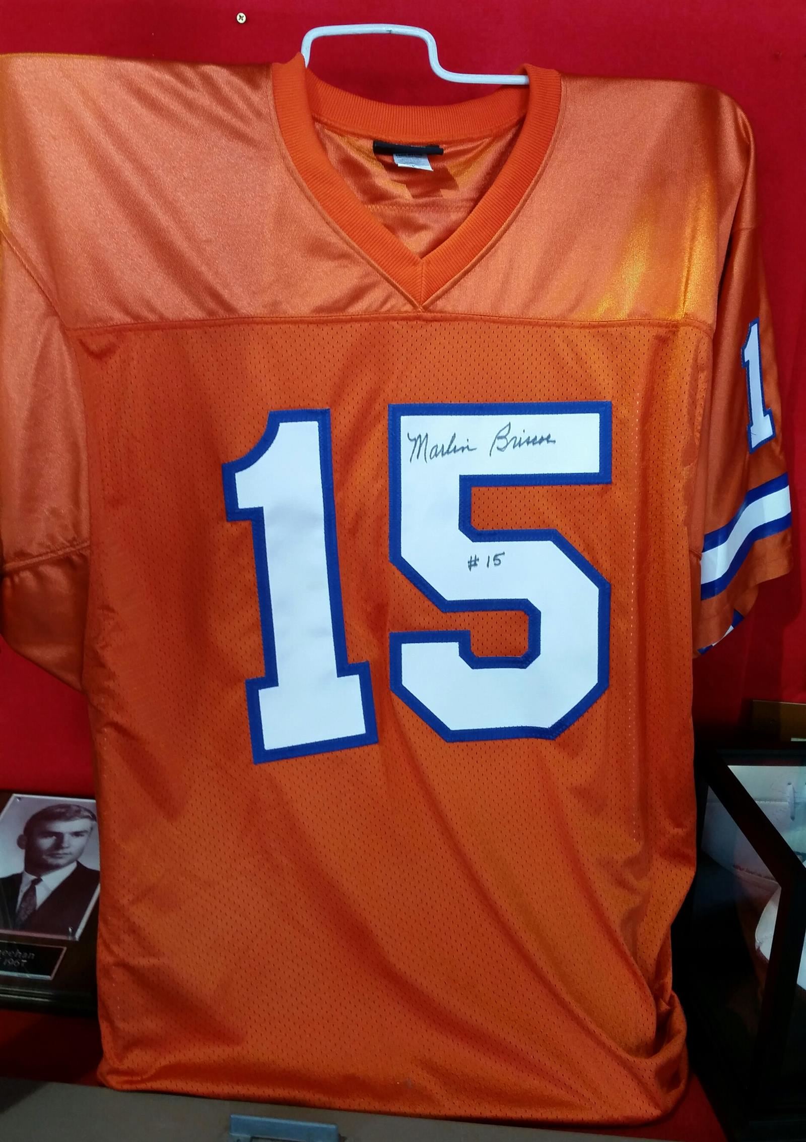 Signed Maron Briscoe Denver Broncos jersey