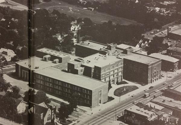 South high school aerial view