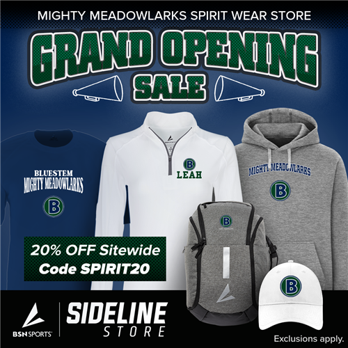Grand Opening Sale Bluestem School Store