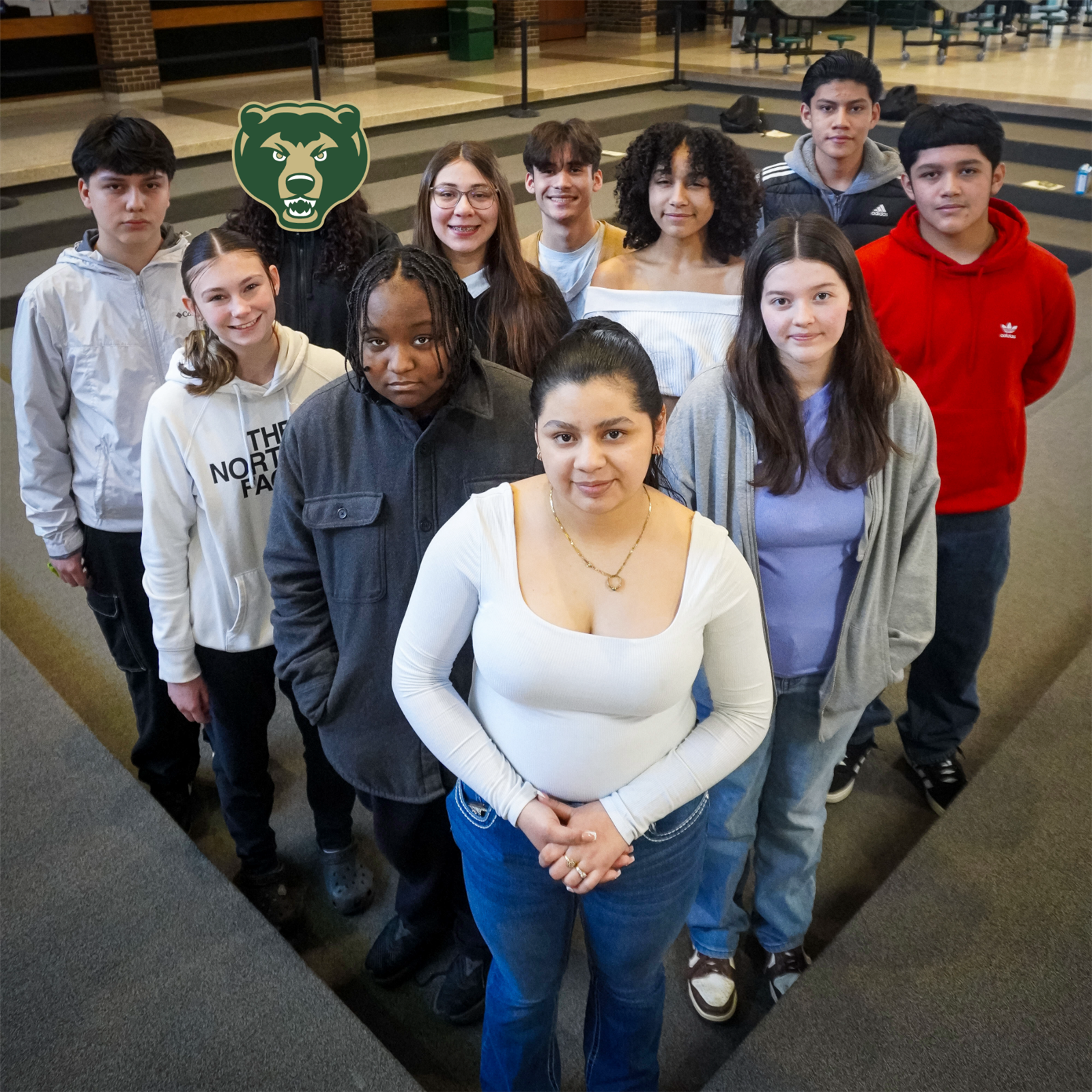  Students of the month group photo